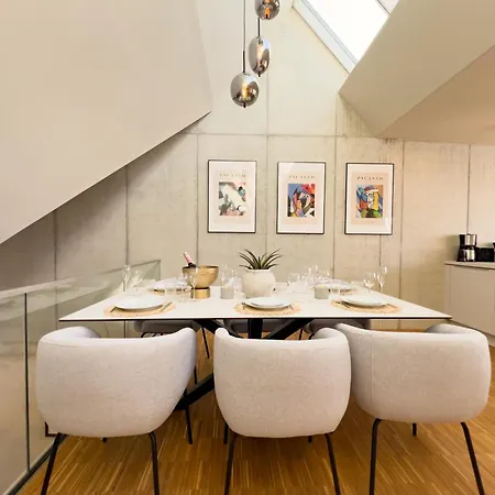 Penthouse Deluxe I Dachterrasse I Parkplatz Διαμέρισμα Δρέσδη