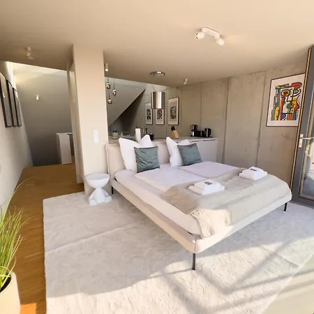 Penthouse Deluxe I Dachterrasse I Parkplatz 公寓 *