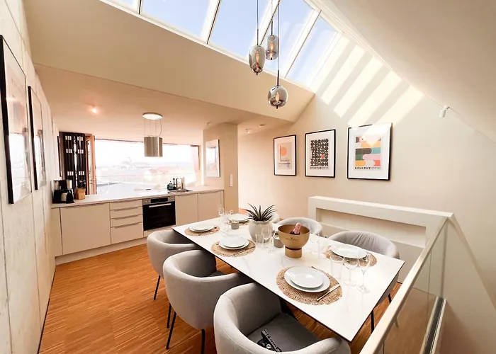 Penthouse Deluxe I Dachterrasse I Parkplatz Dresde