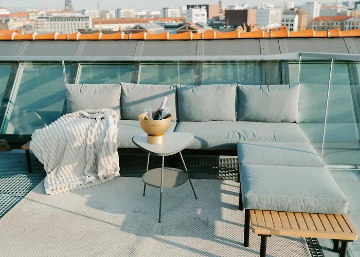 Penthouse Deluxe I Dachterrasse I Parkplatz * Dresde